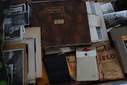 A large collection of photographs pertaining to P.J.