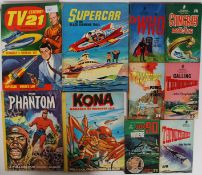 A collection of vintage Sci - Fi childrens books to include Dr Who with the Daleks,