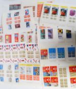 STAMPS; A collection of 55x unused decimal stamp books - approx £125 current face value.