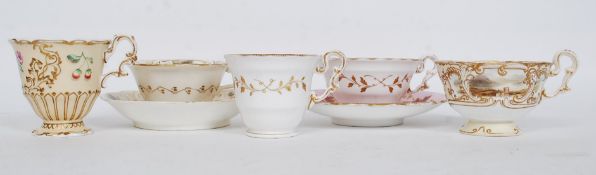 A collection of Copeland & Garrett ceramics - 19th century.