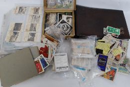 CIGARETTE CARDS; A large quantity of assorted full sets,