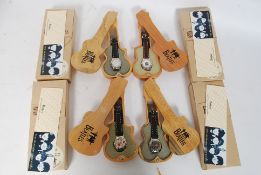 BEATLES WATCHES; A collection of 4x Apple Corps Beatles Watches.