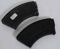 2 20th century British army issue Bren gun magazine cartridges ( see illustrations )