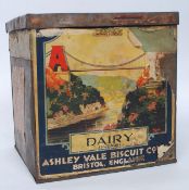 An vintage Ashley Vale Biscuits Co, Bristol England,