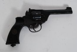 An English Enfield revolver * six shot revolver with 5 inch barrel, profs marks,