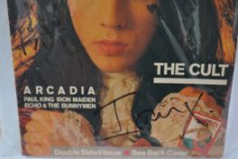 THE CULT; An original autographed ' Smash Hits ' magazine cover,