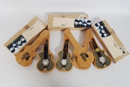 BEATLES WATCHES; A collection of 3x Limited Edition Apple Corps Beatles Watches.