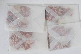 GB Stamps: 450 approx Queen Victoria 1d Penny reds.