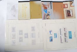 STAMPS: A quantity of unused decimal Prestige stamp books and envelopes of stamps - current face