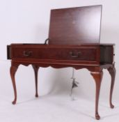 A vintage 1970's walnut cased Dynatron stereo system having Garrard record player deck.