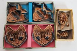 A collection of Wade ceramics in original boxes to include Aqua Dishes,