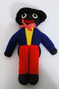 A vintage mid 20th century golliwog teddybear - bear.