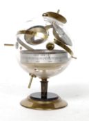 An original retro 1960's German Novelty Sputnik Weather Station barometer.