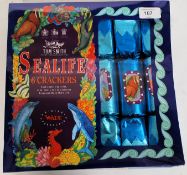 A collection of Wade Sealife Christmas Crackers - within the original box,