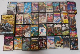 A good selection of ZX Spectrum cassette computer games to include Horace Goes Skiing, Krakatoa,