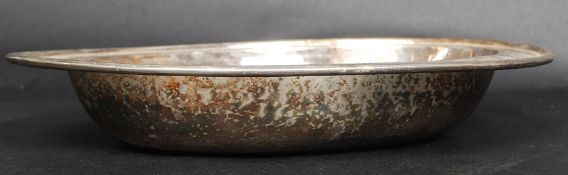 A decorative Chinese silver plated bowl