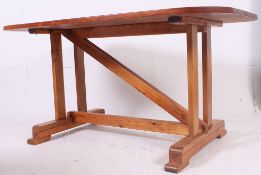 A solid oak  and ash 20th century refect