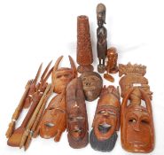 A collection of 20th century African tri