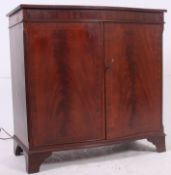 A retro 1970's walnut Queen Anne revival