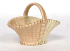 A small Royal Worcester Ivory Blush  bas