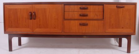 An excellent retro 1970's solid teak woo