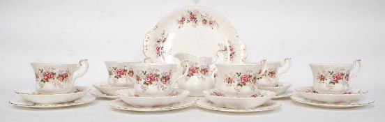 A Royal Albert ( 1st quality ) tea servi