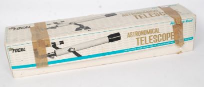 A boxed Focal Astronomical Telescope com