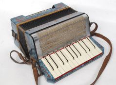 A vintage 1950's Pictro accordion comple