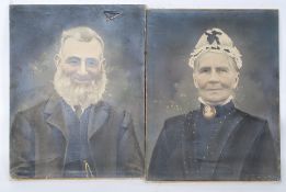 A pair of Victorian late 19th / early 20