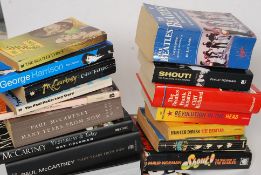 A collection of hardback and paperback b