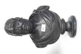 An early 19th century plaster bust of a gentleman. The verso inscribed ' Pub.Bye F. Galdiani.