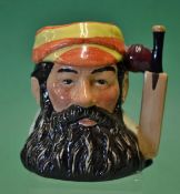 W G Grace Royal Doulton ltd ed character jug c1989 the base stamped with makers details titled 