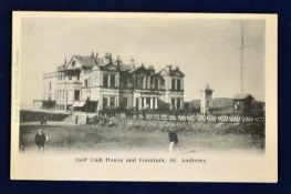Tom Morris St Andrews golfing postcard - titled 