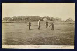 The Old Golf Course St Andrews postcard titled - 