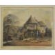 Early 19th c Shooting scene engravings - set of 4 coloured plates from the originals by D - Image 1 of 3