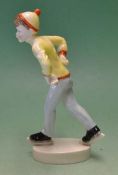 Royal Worcester Bone China Ice skating Figure - titled 