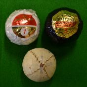 3x various unused/wrapped golf balls et al - to incl Dunlop 