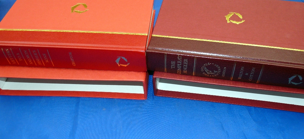 FLY FISHERS CLASSIC LIBRARY: Chaytor - "Letters To A Salmon Fishers Sons" 1st ed 1992, red half