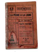 CATALOGUE: La Peche a La Ligne 2nd ed 1910 Angler's Guide, 207 pages incl. illustrations of