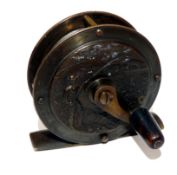 REEL: Fine original Heaton's fishing scene reel, 2.5