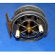 REEL: Early Allcock 3" alloy Aerial trotting reel, 6 spoke with tension regulator, face plate - Image 1 of 3