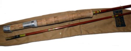 ROD: Farlow by Pezon et Michel License Super Parabolic Fario Club Rod, 8'5