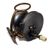 REEL: Rare Malloch multiplier alloy side casting reel, 4