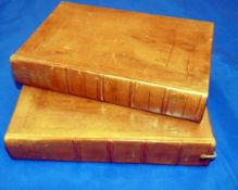 Two leather bound volumes by Faulkus, H - 