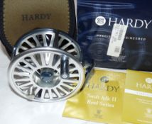 REEL: Hardy Swift Mk2 model 1025, high tech alloy salmon fly reel, 4