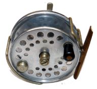 REEL: Scarce Hardy Mr Mallets Pattern Longstone reel, 4.5