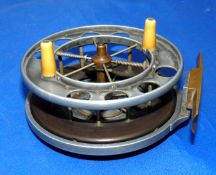 REEL: Allcock Aerial Model 7950 alloy Centrepin reel, 4