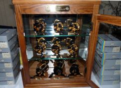 ABU GOLD COLLECTION: Abu Ambassadeur Gold Collection Limited Edition No 151, comprising of 9 gold