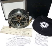 REEL: JW Young Bob James Centrepin Aerial reel, model 2080, 4.5
