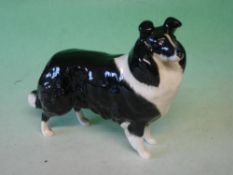 A Beswick Border Collie